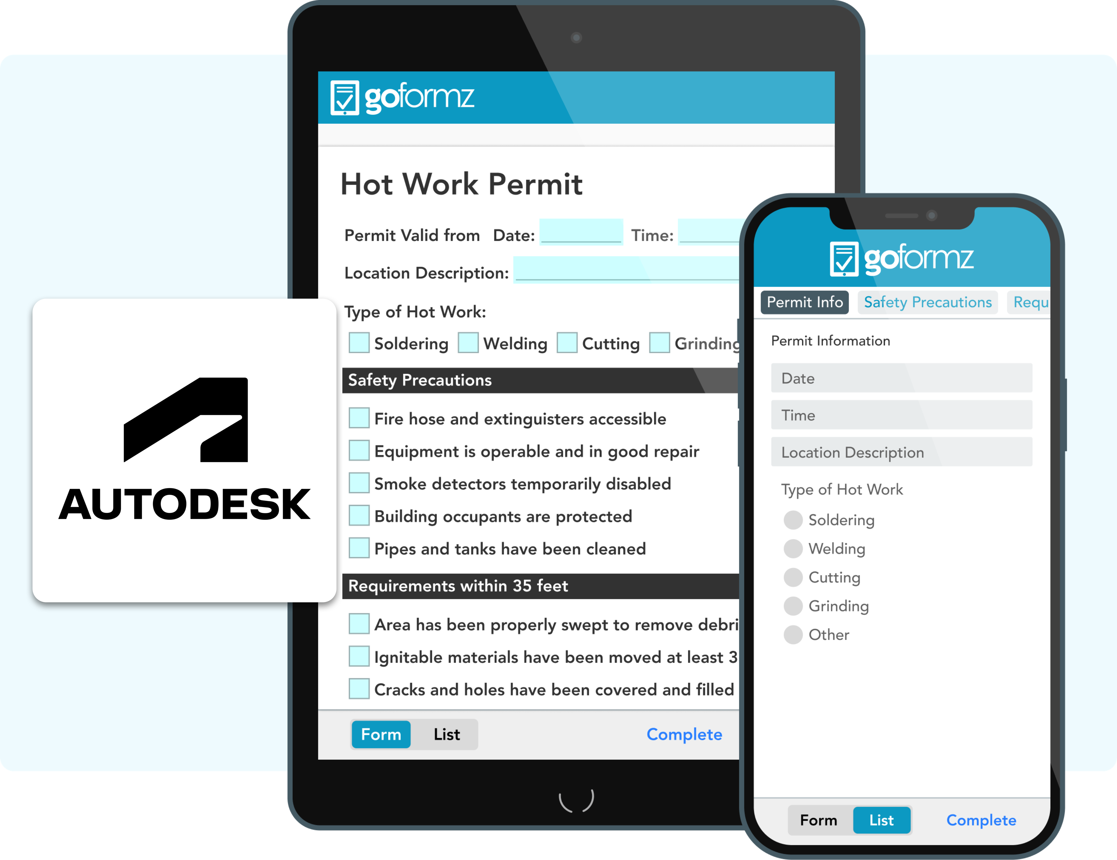 GoFormz and Autodesk