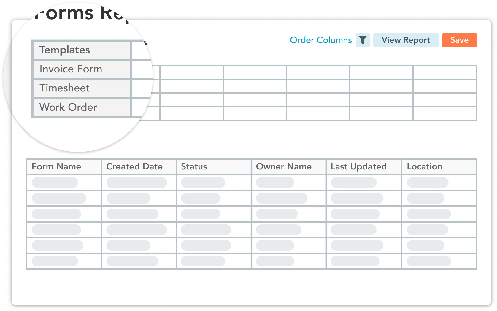 Access your inspection checklist from any device