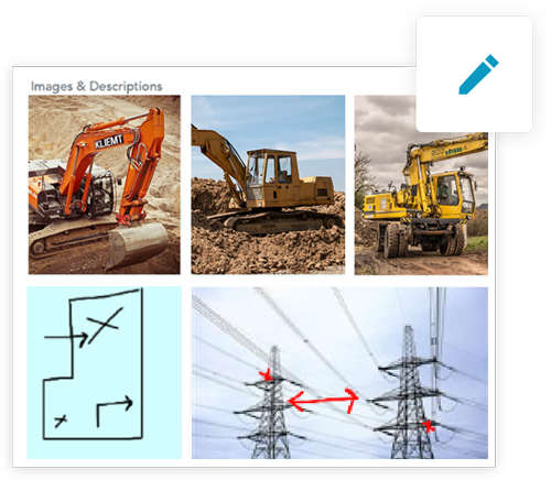 GoFormz makes it easy to include inspection sketches and images in your mobile inspection forms