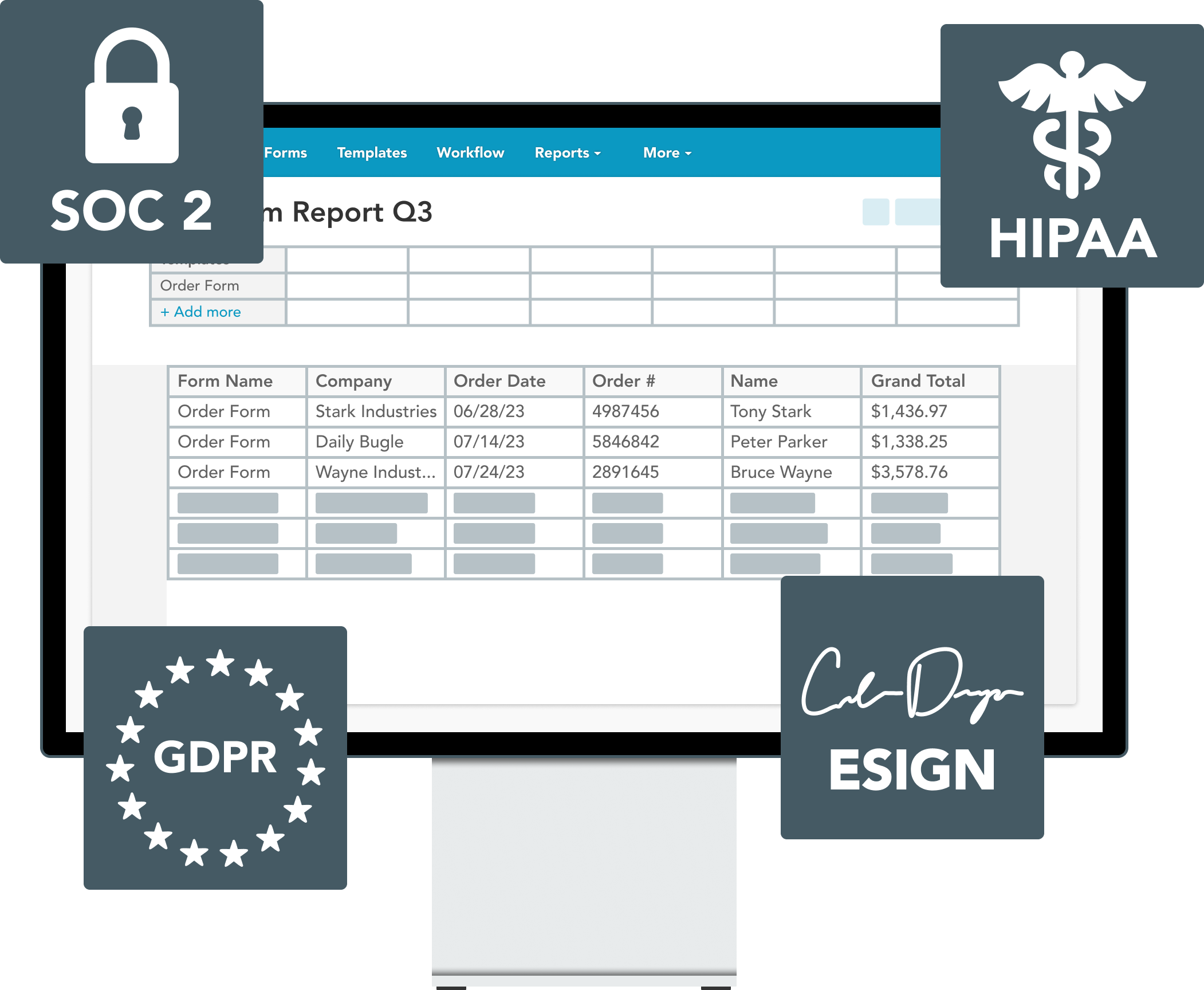 Add visual fields and logic to your digital fire safety forms